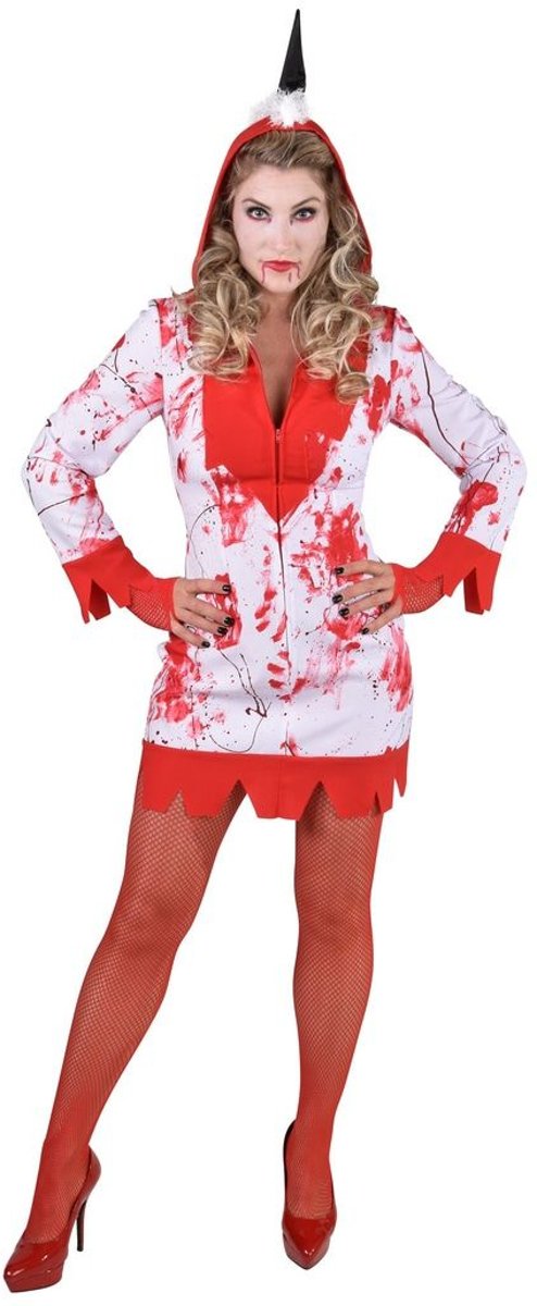 Eenhoorn Kostuum | Eenhoorn Gegrepen Door De Draak | Vrouw | XL | Halloween | Verkleedkleding